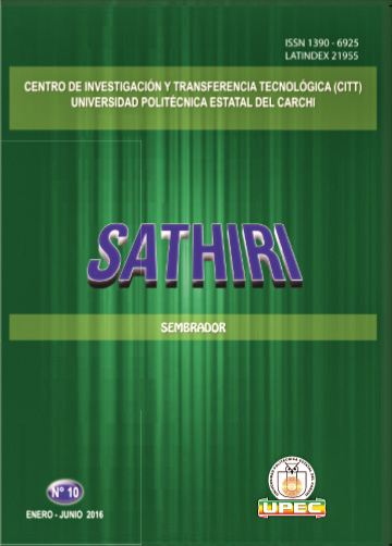 					Ver Núm. 10 (2016): Revista SATHIRI: Sembrador Vol. N° 10 (Enero - Junio)
				