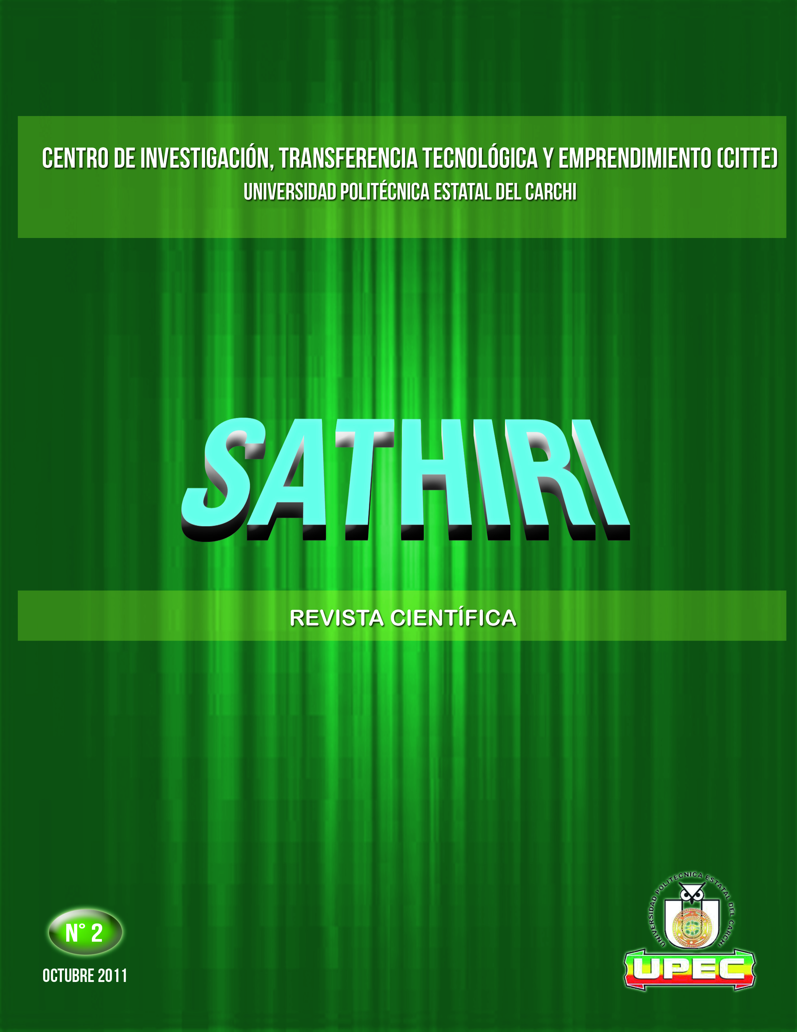 					Ver Núm. 2 (2012): SATHIRI: Sembrador N.°2 (Enero - Junio)
				